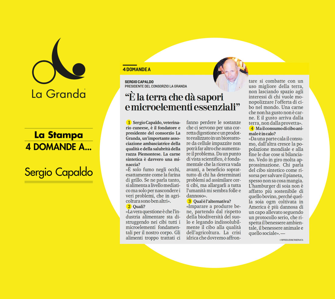 La Stampa / parla Sergio Capaldo